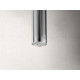 ELICA Campana isla  TUBE PRO ISLAND IX/A/43. PRF0044794B, Menos de 60 cm, Inoxidable, Clase C
